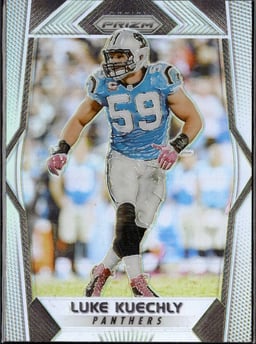 2017 Luke Kuechly #52 Prizm