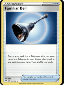 2020 Familiar Bell #161 Darkness Ablaze