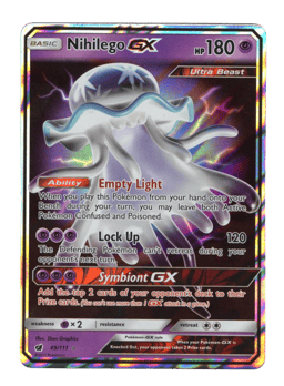2017 Nihilego-GX #49 Crimson Invasion