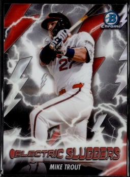 2026 Mike Trout #ES-25 Bowman Chrome Electric Sluggers