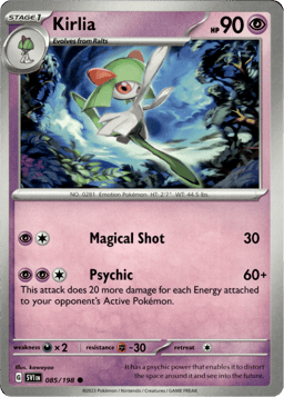 2023 Kirlia #85 Scarlet & Violet