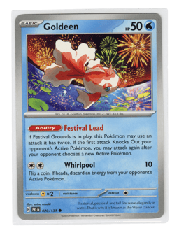 2025 Goldeen #20 Prismatic Evolutions