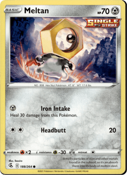 2021 Meltan #188 Fusion Strike