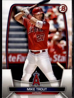 2023 Mike Trout #89 Bowman