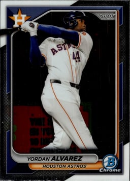 2024 Yordan Alvarez #48 Bowman Chrome