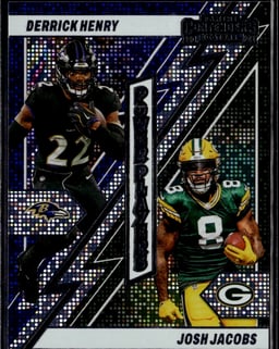 2024 Derrick Henry / Josh Jacobs #17 Contenders Power Players