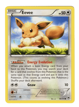2014 Eevee #80 Furious Fists