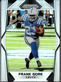 2017 Frank Gore #9 Prizm