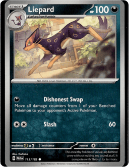 2023 Liepard #115 Paradox Rift