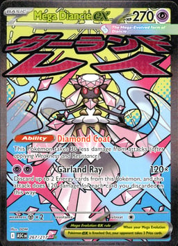 2026 Mega Diancie ex #267 Ascended Heroes