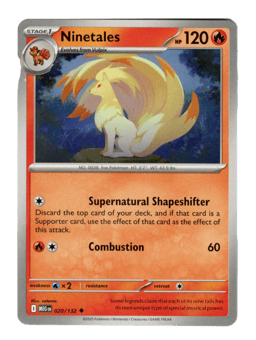 2025 Ninetales #20 Mega Evolution