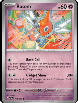 2026 Rotom #92 Ascended Heroes