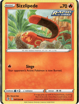 2021 Sizzlipede #47 Fusion Strike