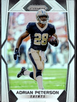 2017 Adrian Peterson #61 Prizm