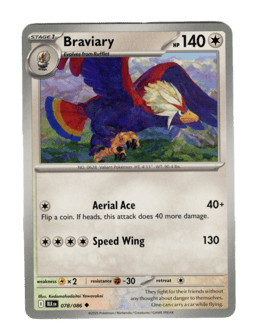2025 Braviary #78 Black Bolt
