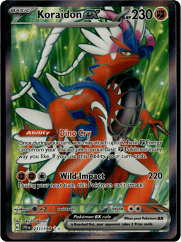 2023 Koraidon ex #231 Scarlet & Violet
