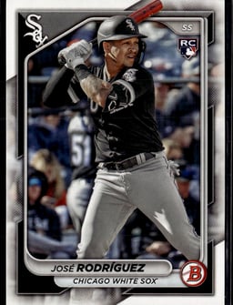 2024 Jose Rodriguez #52 Bowman