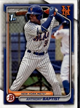 2024 Anthony Baptist #BP-141 Bowman Prospects