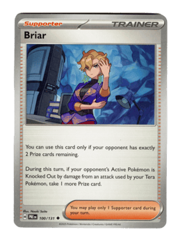 2025 Briar #100 Prismatic Evolutions