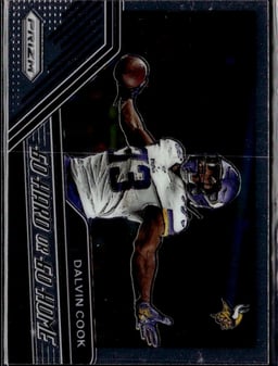 2020 Dalvin Cook #9 Prizm Go Hard or Go Home