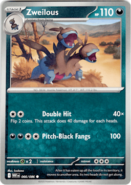 2025 Zweilous #66 White Flare