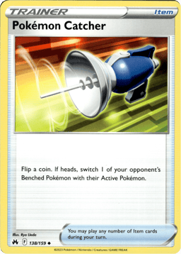 2023 Pokémon Catcher #138 Crown Zenith