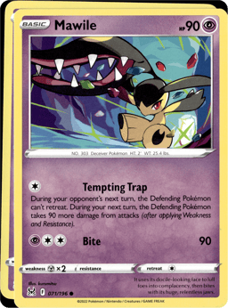 2022 Mawile #71 Lost Origin