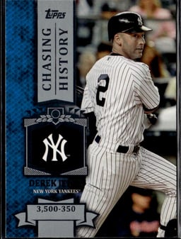 2013 Derek Jeter #CH-60 Topps Chasing History