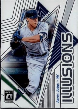 2019 Aaron Judge #OI-10 Donruss Optic Illusions
