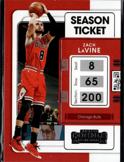 2022 Zach LaVine #46 Contenders Basketball