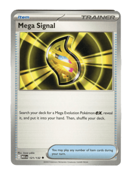 2025 Mega Signal #121 Mega Evolution