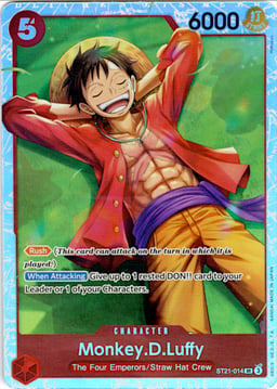 2025 Monkey.D.Luffy (foil) #14 EX Gear 5
