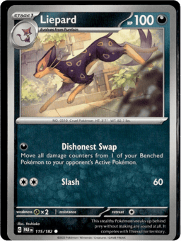 2023 Liepard #115 Paradox Rift