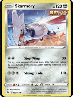 2021 Skarmory #182 Fusion Strike
