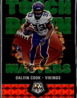 2020 Dalvin Cook #TM20 Mosaic Touchdown Masters