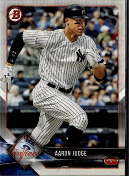 2018 Aaron Judge #24 Bowman