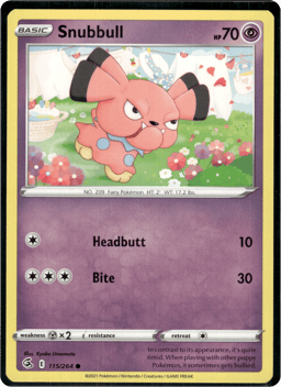 2021 Snubbull #115 Fusion Strike