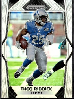 2017 Theo Riddick #148 Prizm