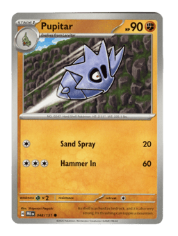 2025 Pupitar #48 Prismatic Evolutions