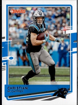 2020 Christian McCaffrey #48 Donruss