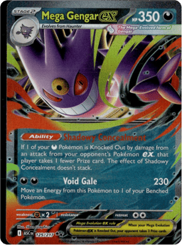 2026 Mega Gengar ex #125 Ascended Heroes