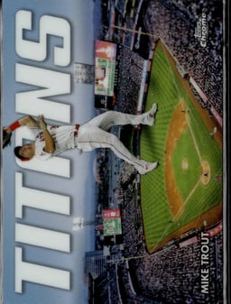 2023 Mike Trout #CT-3 Topps Chrome Titans