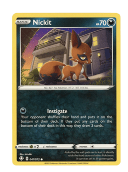 2021 Nickit #47 Shining Fates