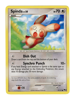 2008 Spinda #17 POP Series 7
