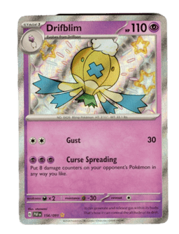 2024 Drifblim #156 Paldean Fates