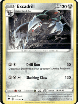 2020 Excadrill #122 Vivid Voltage