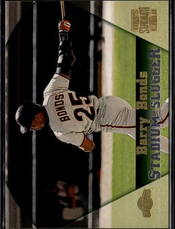 1997 Barry Bonds #386 Stadium Slugger