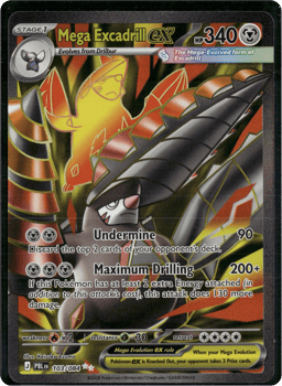 2026 Mega Excadrill ex #103 Pitch Black