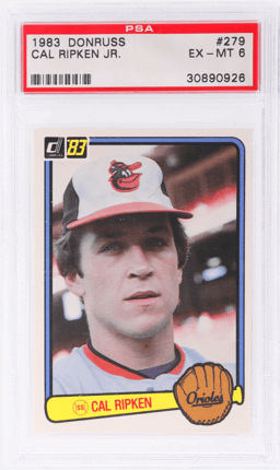 1983 Donruss Cal Ripken Jr. #279 PSA 6