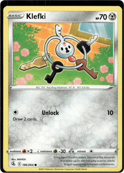 2021 Klefki #186 Fusion Strike